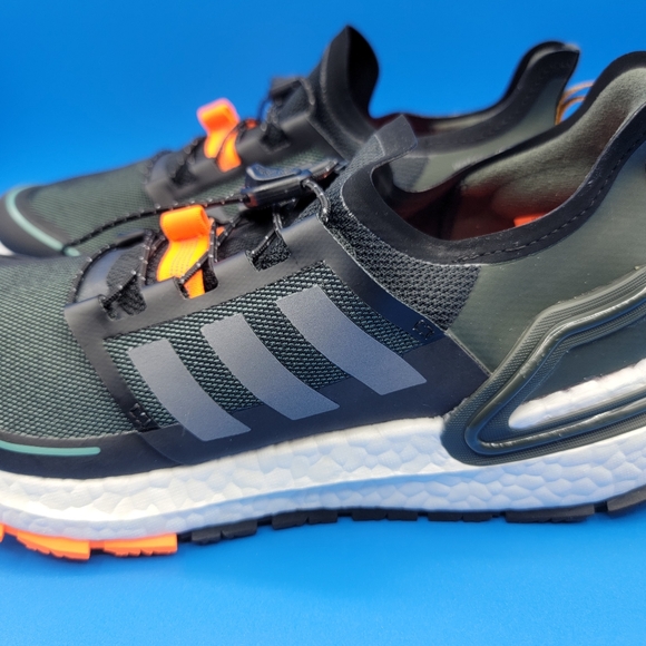 Adidas UltraBoost Cold.RDY Men's Running Shoes Size US 8 Black Orange EG9798 New - Picture 3 of 13